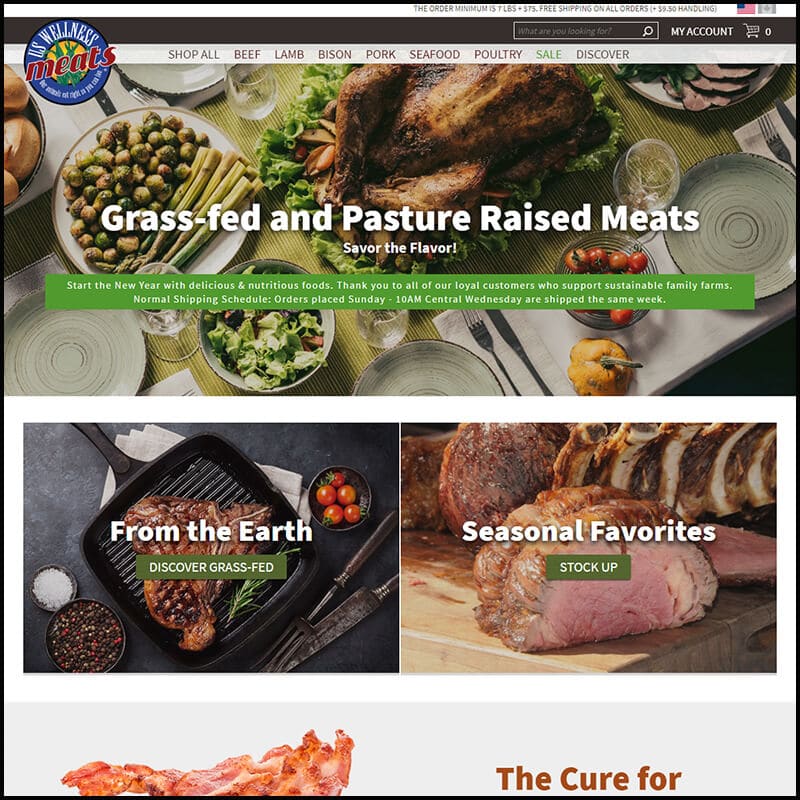 US Wellness Meats home page